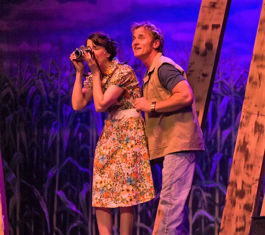 Lori Ecker and Rick Barber in Bridges of Madison County
